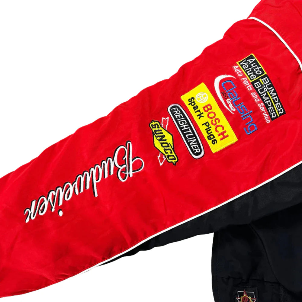 Budweiser Black Racing Jacket | Unisex