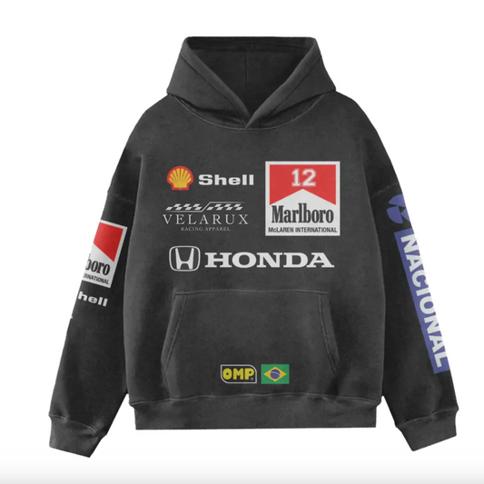Washed Honda Racing Hoodie | Unisex