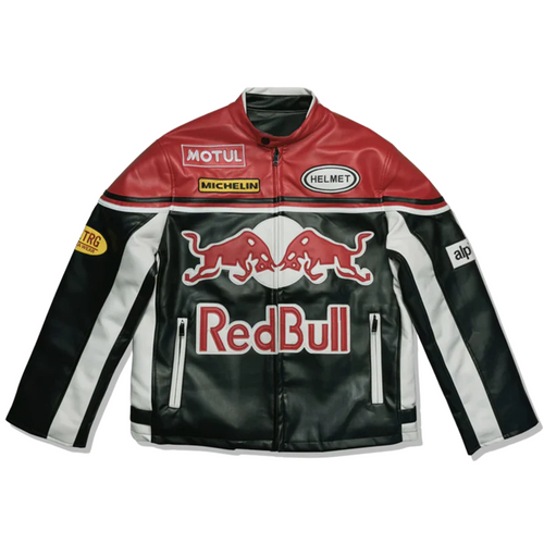 RB Leather Racing Jacket | Unisex