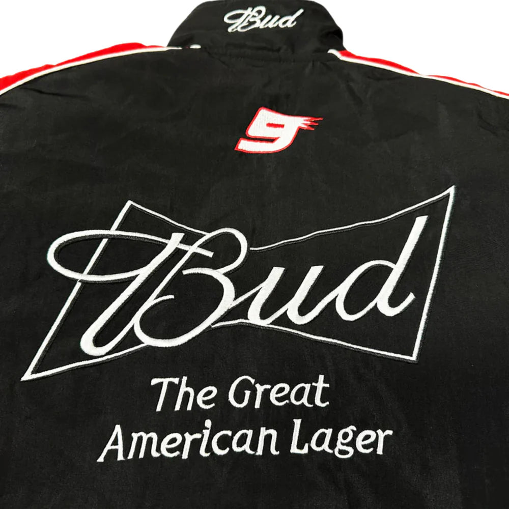 Budweiser Black Racing Jacket | Unisex