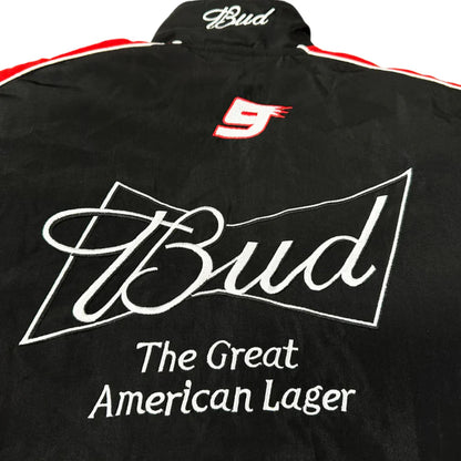 Budweiser Black Racing Jacket | Unisex