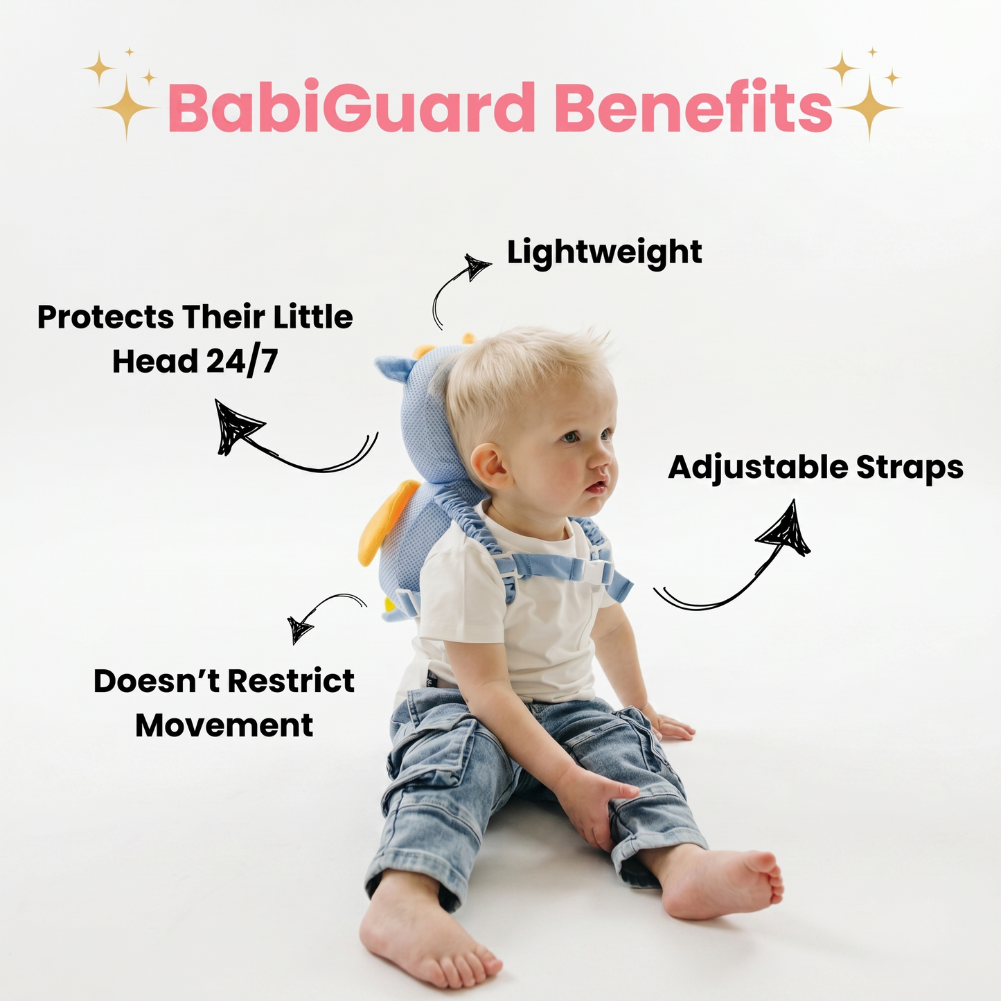 Velarux® BabiGuard Head Protector